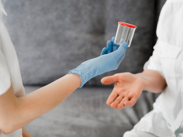 Urine tests are a part of STD screening